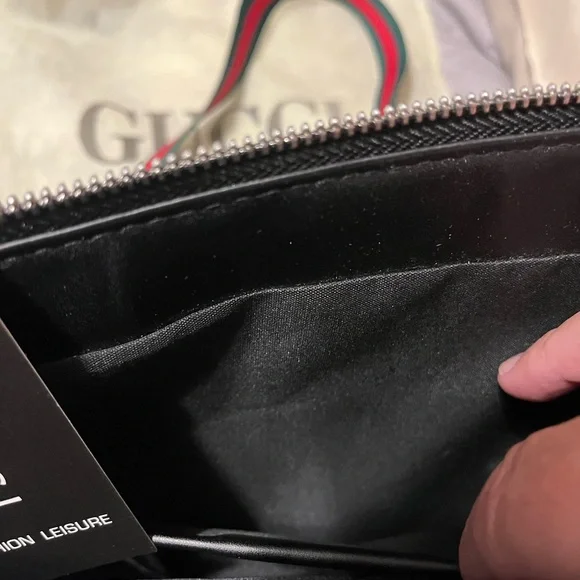 Beige/tan and Black Men's Bag - Picture 9 of 9